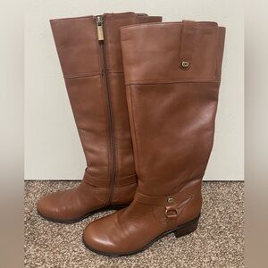 Bandolino leather riding boots, size 6